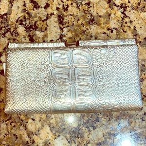 Elegant Silver Clutch